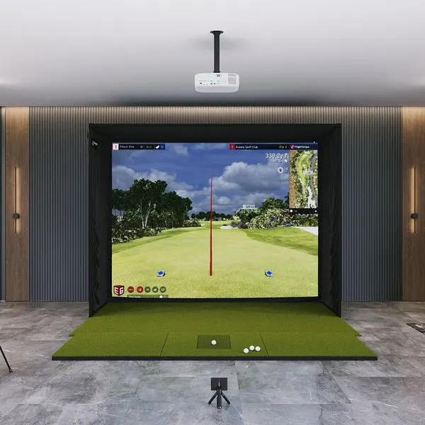 Shop Indoor Golf Garmin Approach R10 SIG10 Golf Simulator Package