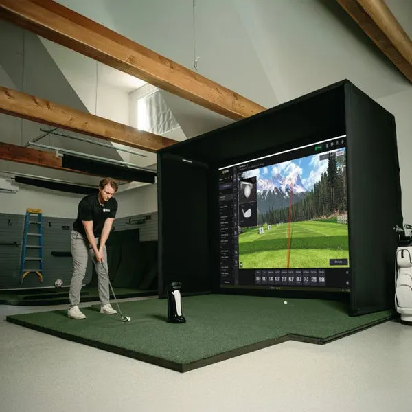 Shop Indoor Golf Uneekor EYE MINI SIG10 Golf Simulator Package