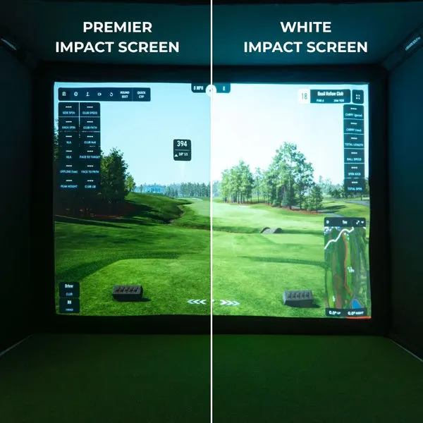 The Indoor Golf Shop SIGPRO Premier Golf Simulator Impact Screen