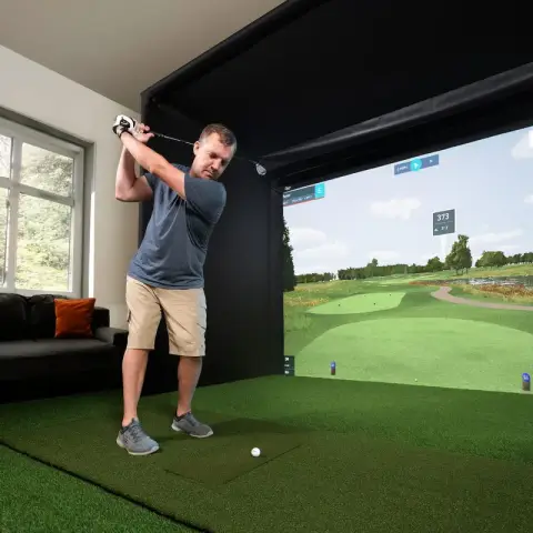 Carl's Place Pro Golf Simulator Enclosure Kit