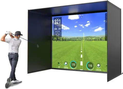 GoSports 12' x 9' Golf Simulator Enclosure