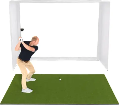 GoSports Pro Sim Golf Hitting Mat 10' x 5'