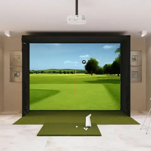 Shop Indoor Golf Garmin Approach R50 SIG12 Golf Simulator Package