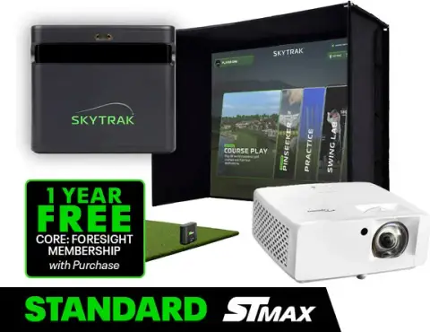 SkyTrak ST MAX Golf Simulator Standard Studio Package